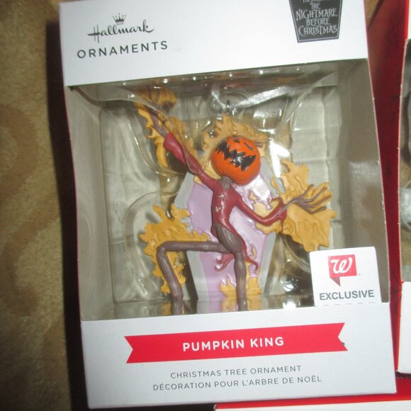 Hallmark Ornament Disney THE NIGHTMARE BEFORE XMAS LOT OF 5 NEW JACK SALLY ZERO - Picture 4 of 4